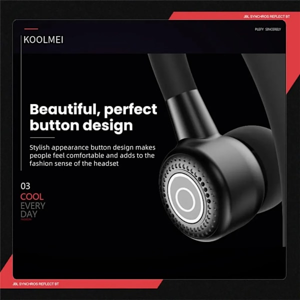 Bluetooth-kuulokkeet Hands-free Langaton Kuulokemikrofoni Melua Vaimentavat Kuulokkeet