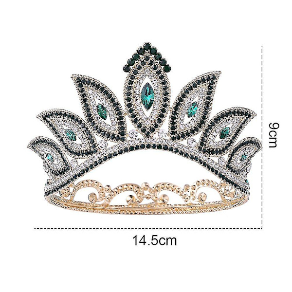 Magisk øye-serie tiaraer og kroner brudeslør bryllup dronning bursdag prinsesse ball universet glitrende kroner