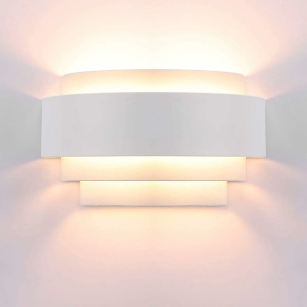 LED væglamper, væglampe, indretning, simpelt metallys, pære medfølger ikke, ladacèe