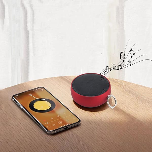 Clearance Bluetooth-högtalare Mini Metall Stålkanon Trådlös Plug-In Ljud