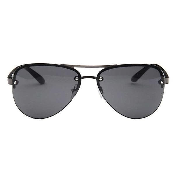 Runde sorte solbriller Retro Cateye Black