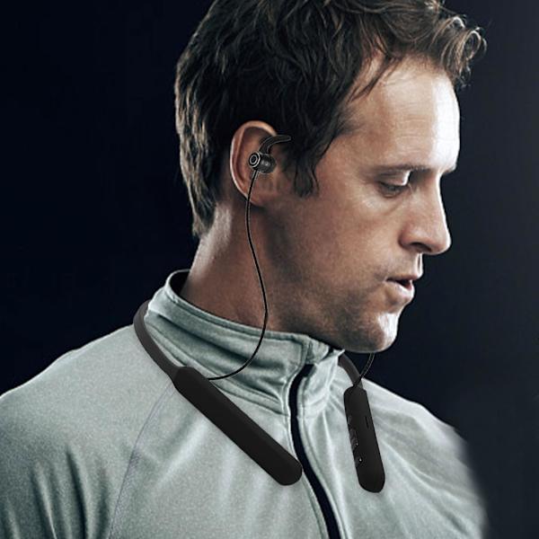 Bluetooth Headset Sports Hængende Hals Tung Bas Super Lang Standby