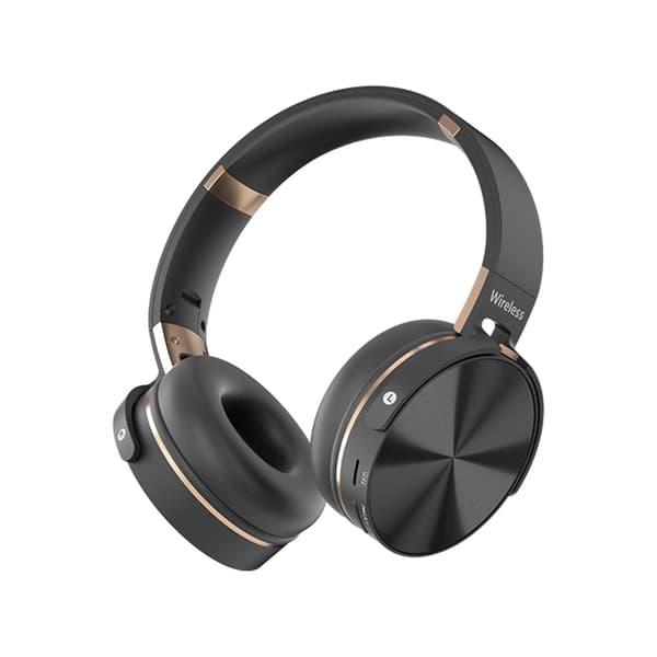 Headset Bluetooth -langattomat kuulokkeet melunvaimennuksella (musta)