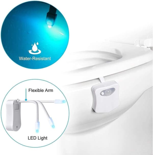 Smart toalett nattlys - LED-bevegelsessensor