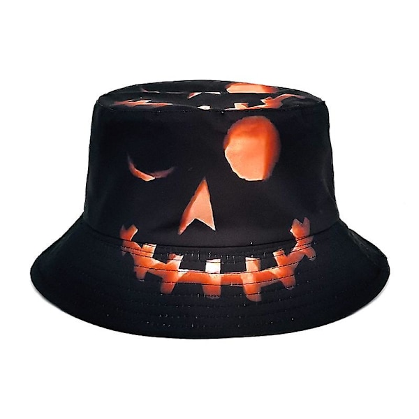 Unisex Trendy Versatile Solskygge Spand Hat Til Halloween
