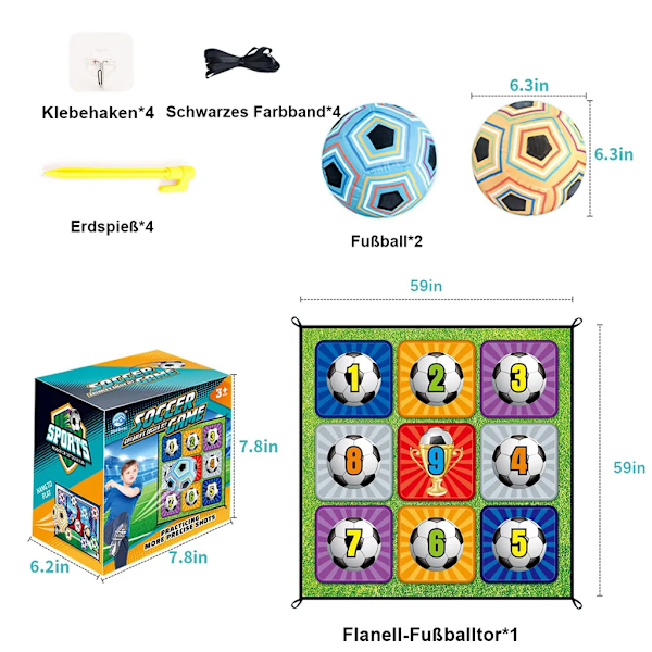 Fodboldspil til børn, præcis måltræning børns fodboldspil, sikkert og holdbart børnefodbold, indendørs og udendørs fodboldmålssæt