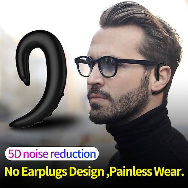 Bluetooth-headset Bluetooth-hörlurar Bluetooth trådlöst headset Hängande öra Hängande öra headset Enkelt öra headset Öronkrok headset Erabuds Wir
