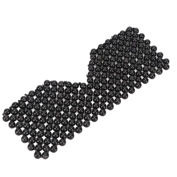 Sorte Jadestone Øjenbind - Lindre Øjentræthed Reducer Ødemer Glat Overflade Øjenmassage Bind for Søvn