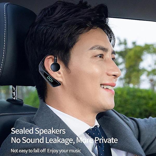 Bluetooth-hörlurar True Bone Conduction Not In Ear Bluetooth Trådlösa hörlurar Enstaka öronkrok öronsnäckor Handfree-samtal headset