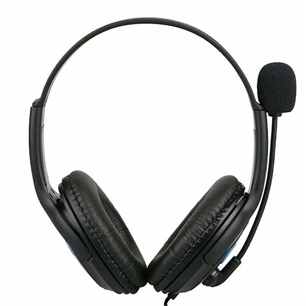 3,5 mm headset stereo headset med mikrofon spel headset lämplig för Ps4 headset elektronisk spel brusreducerande bas headset