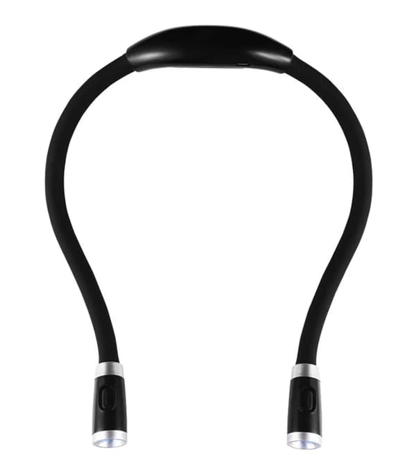 LED Nacklampa (Svart)
