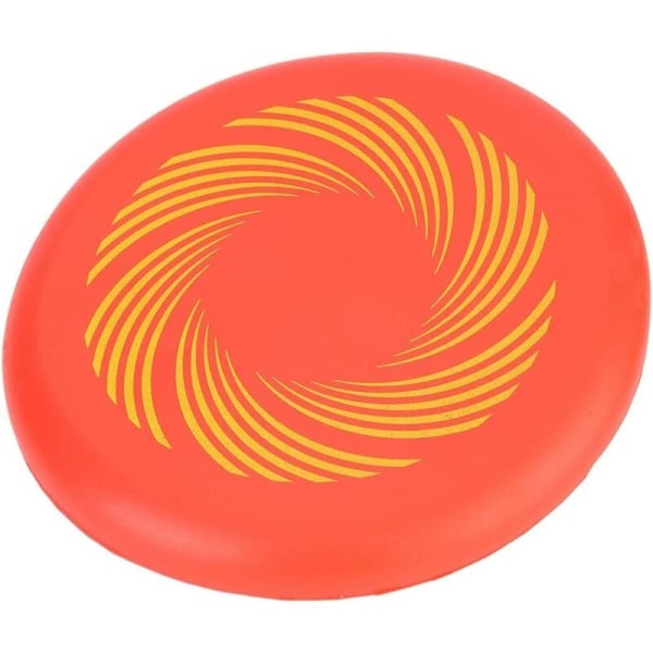 PU Flying Disc, Valp Outdoor Play Sport Soft Flying Disc (röd) - DKSFJKL