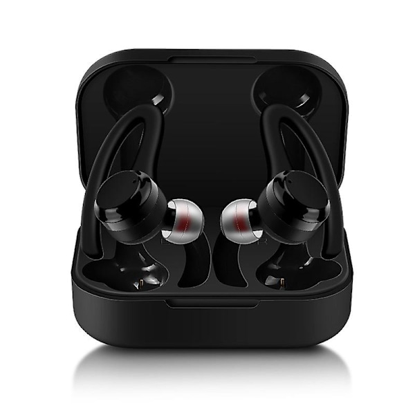 Tws Bluetooth 5.0 Headset 8d Hifi Stereo Trådløse Øretelefoner Vandtætte Sport Hovedtelefoner Mini Ørekrog Blueototh Ørepropper Med Opladeboks A