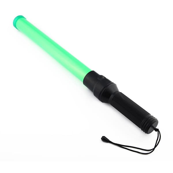 Trafikk 3 moduser Trafikklys Fluorescerende pinner（Grønn）