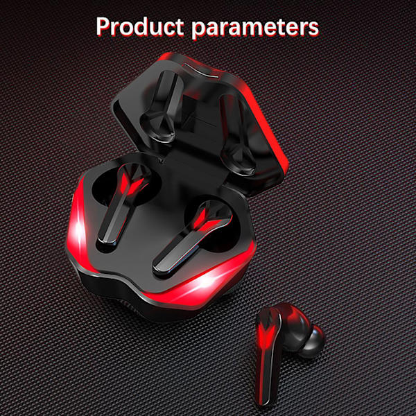 J13 Trådløst Bluetooth Headset Spil Lav Forsinkelse I Øret Lyseffekt Musik/Spil Tilstand Skift
