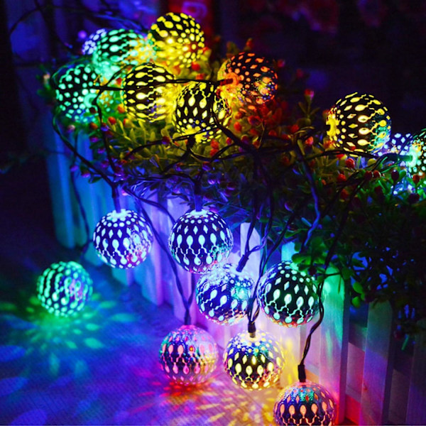 40 LED-gardinlampor Jul ljusslingor Jul gardinlampor Jul LED ljusslingor(B)