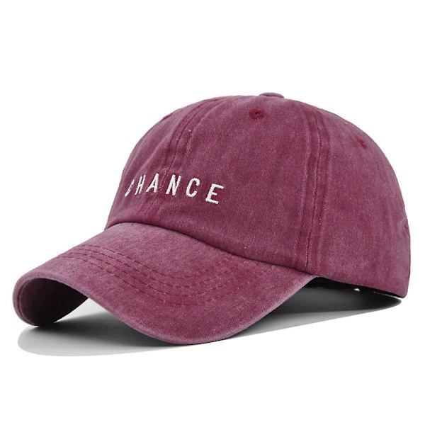 Tre-dimensionelt broderet baseball cap vasket til at gøre gammel cap chance broderet cap solskygge