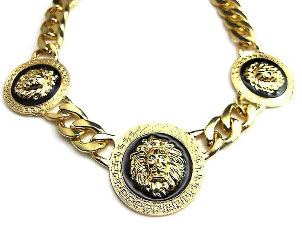L-kedja Bib Halsband Hänge L Choker Smycken