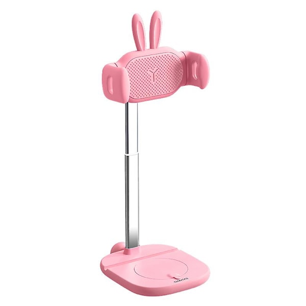 2024,Mobile phone desktop bracket adjustable up and down portable-10.2 x 10.2 x 19 cm-Pink