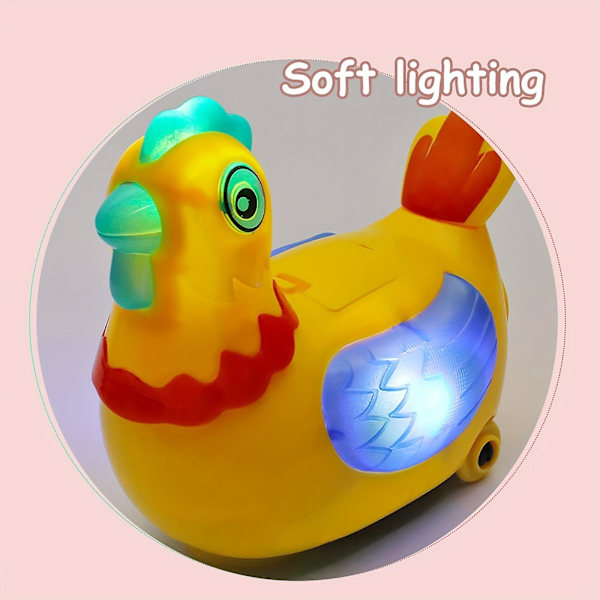 Kylling leketøy som går og legger egg Kreativt barnespill