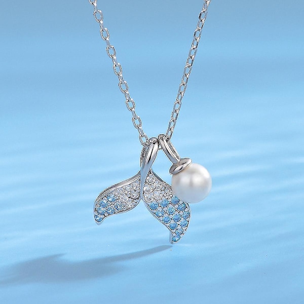 925 Sterling Silver Pärla/Månskenssten Halsband Födelsedag Halsband För Kvinnor Födelsedag Mors Dag Smycken Gåvor Till Mamma Hennes Kvinnor Flickor Xq-xl003