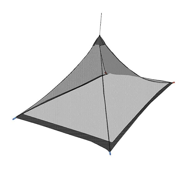Utomhus Camping Myggnät Bärbar Myggnät Tält Utomhus Mygga Svart（Svart）
