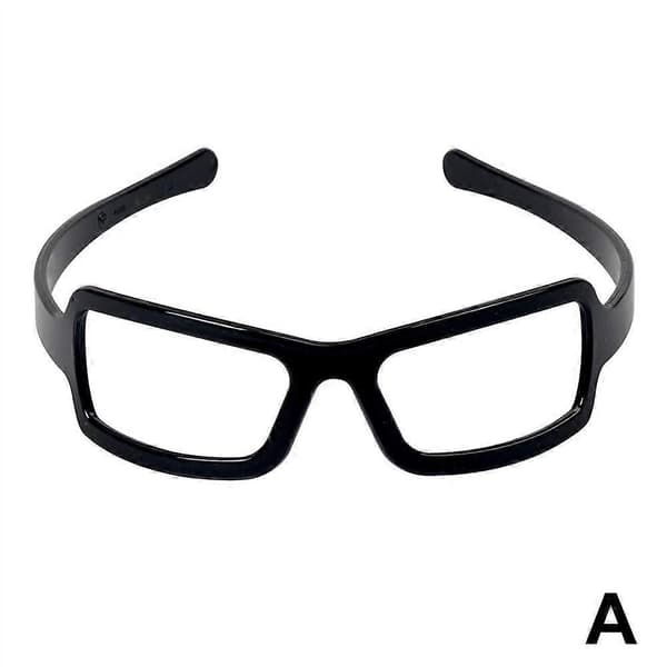 Solbrille-stel formet hårbøjle brille-hårbånd til kvinder og piger sød Coffee2