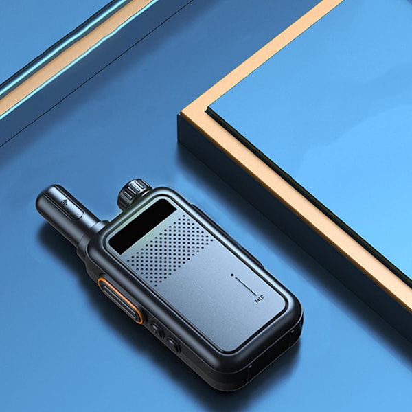 Mini trådløs walkie-talkie for barn, håndfri walki-talki, lang rekkevidde utendørs håndholdt walkie-talkie, barns foreldre-barn interaksjonsgave