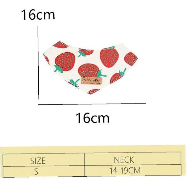 Hundesmæk til kæledyrsspyt, tørklæde, halsbånd til små hunde, kæledyrstøj, tilbehør (1 stk.)