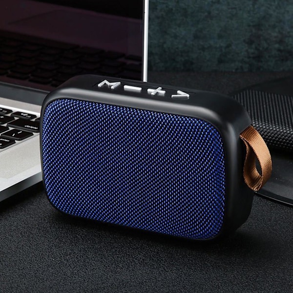 Bluetooth-högtalare, bärbar trådlös Bluetooth-högtalare, subwoofer, trådlös utomhusstereo, bas, USB/TF/FM-radio, rea