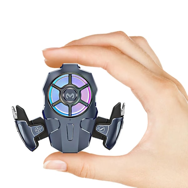 Mini USB -tuuletin, minikännykän jäähdytin, USB -tuuletin, jäähdytystuuletin, 6000 kierrosta minuutissa, matkapuhelimille, leveys 67-85 mm