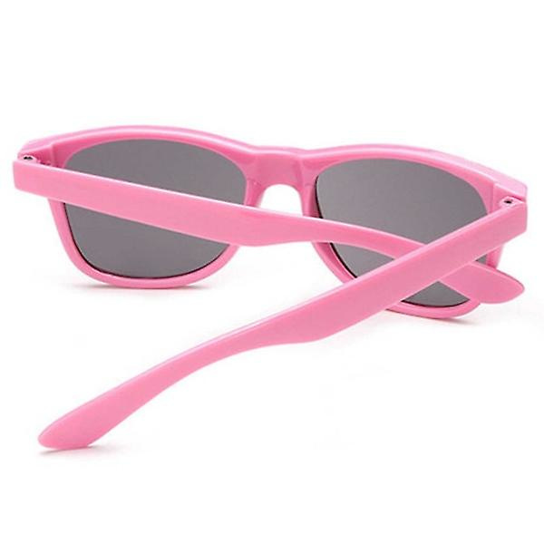 Små solglasögon för barn - Wayfarer solglasögon för barn - Rosa Rosa