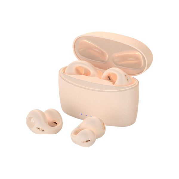 Bluetooth 5.3 Earclip Non In Ear Intelligent Noise Reduction High Sound Quality Long Range Wireless Earphones