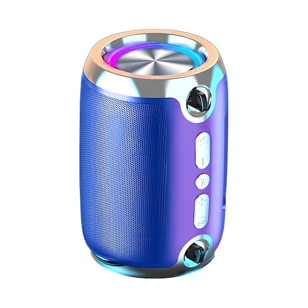 Intelligent Bluetooth-högtalare Liten högtalare hög ljudkvalitet Hög volym Bilmonterad Hushåll(Blå)