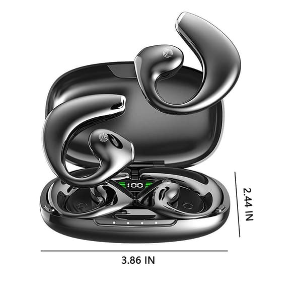 Ægte trådløse knogleledende Bluetooth-headset