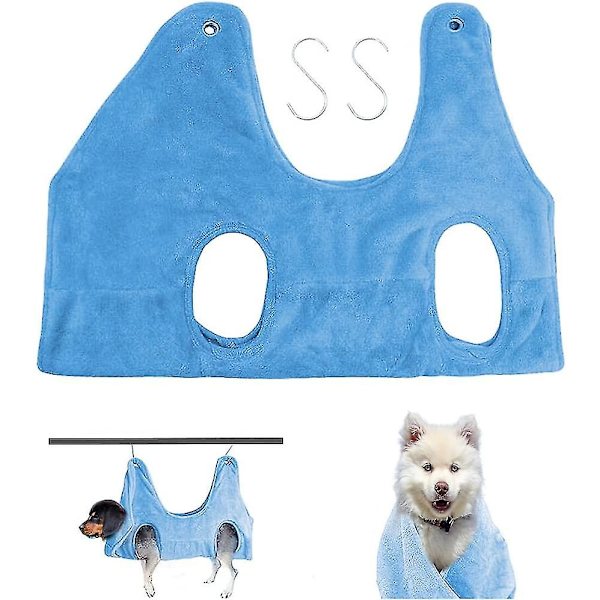 Dog Hammo Helper Pet Groo Hammo Dog Groo Hammo Restraint Bags For Bathing Washing Groo And Trim Nail（Small，Pink）
