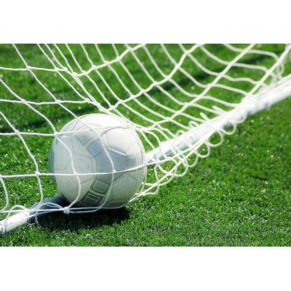 Fotbollsmålnät 3*2m, fotbollsmålnät i polyeten i verklig storlek fotbollsmål efter nätbyte sportträning