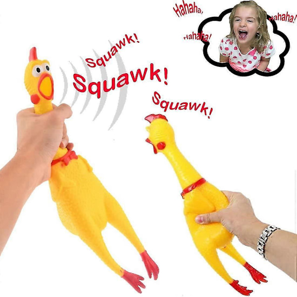 Pipande Kvittrande Kyckling Tuppformade Leksaker Present