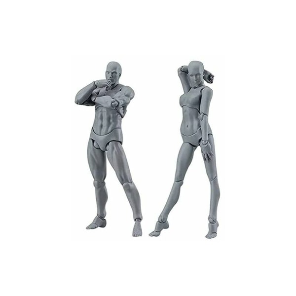Mannequin deler/modell/sett PVC-tegning Bevegelig mannequin actionmodell skrivebordsdekorasjonsskisse