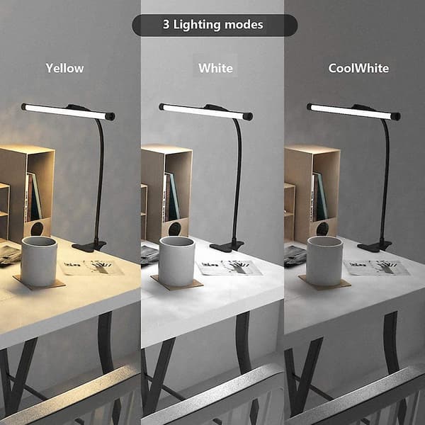 Bordlampe|003-1Led Klips Bordlampe