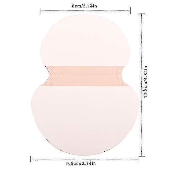 100 st armpads, absorberar svett under armarna