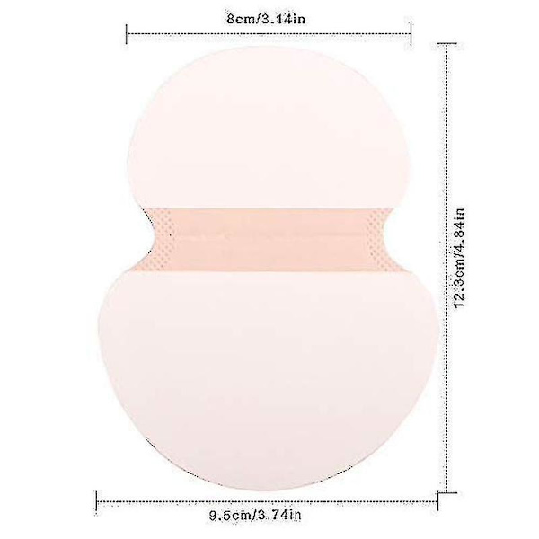 100 stk Pads, Forarm Svette Fit Absorberende
