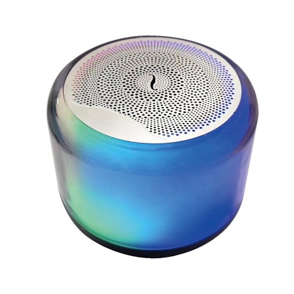 Liten Bluetooth-högtalare Mini Bluetooth-högtalare, Trådlös Bluetooth-stereo, Subwoofer Stark ljudeffekt Flerfärgat ljus Liten stereo