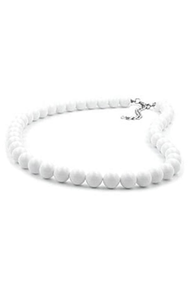 Halsband Pärlor 8mm Marmorerade 80cm - Gl01498-80