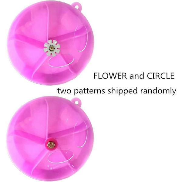 Fågel Kreativ Foder System Hjul Frö Mat Boll Roterande Träningsleksak för Små och Medelstora Parakiter Kakadu Conure
