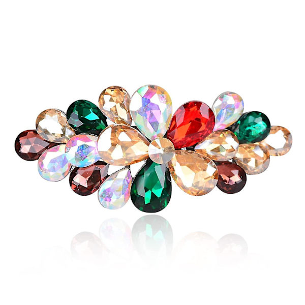 Luksuriøst smykkedesign hårnål Rhinestone hårspænde klip, også perfekte morsdagsgaver til mor