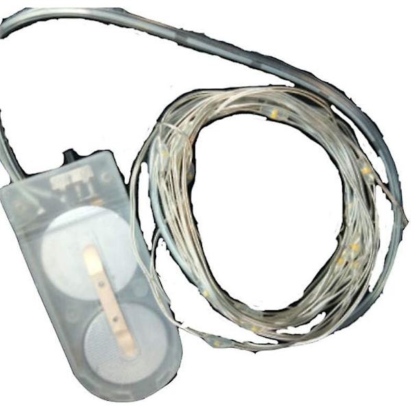 Vedenpitävät koristevalot, Led-väri ulkona lämmin kuparilanka lamppu himmennettävät tulikärpäset valot, 3 metriä 30 valoa