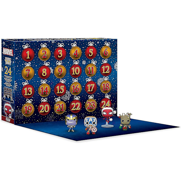 2023 Funko Pop! Adventskalender: Marvel - Jul, Flerfärgad, One Size