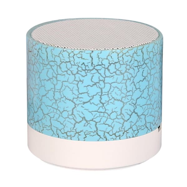 Bluetooth-kaiutin A9 - Mini-langaton kaiutin LED-valoilla (sininen)