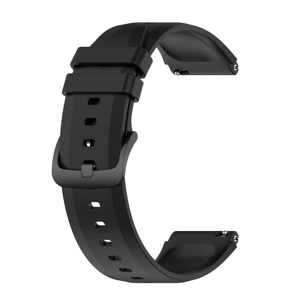 Silikonarmband 22 mm - Svart Lämplig för Xiaomi Watch S1/mi Watch Sport/garmin Venu 2/huami Amazfit Gtr 3
